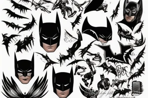 batman tattoo idea