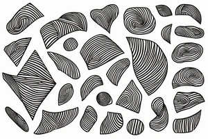 Lines tattoo idea