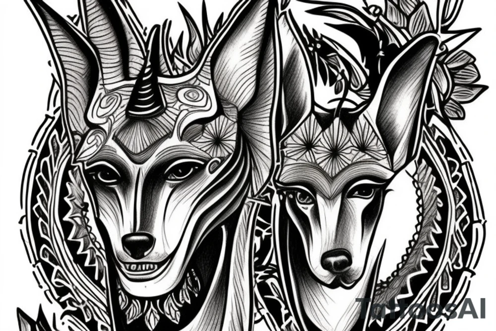 Anubis tattoo idea