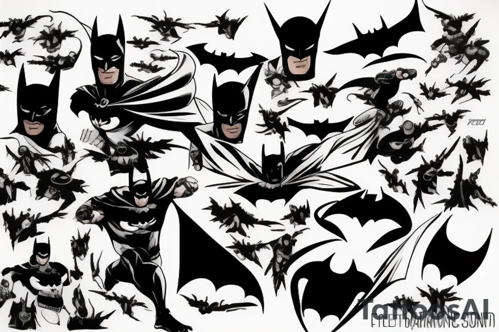 Batman tattoo idea
