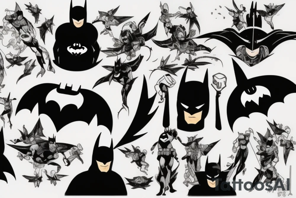 Batman tattoo idea