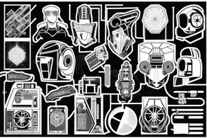 cyberpunk ingenier tattoo idea
