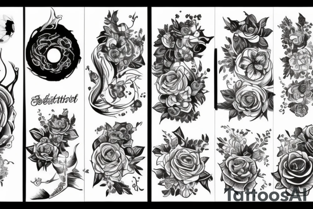 ветви обстракция tattoo idea