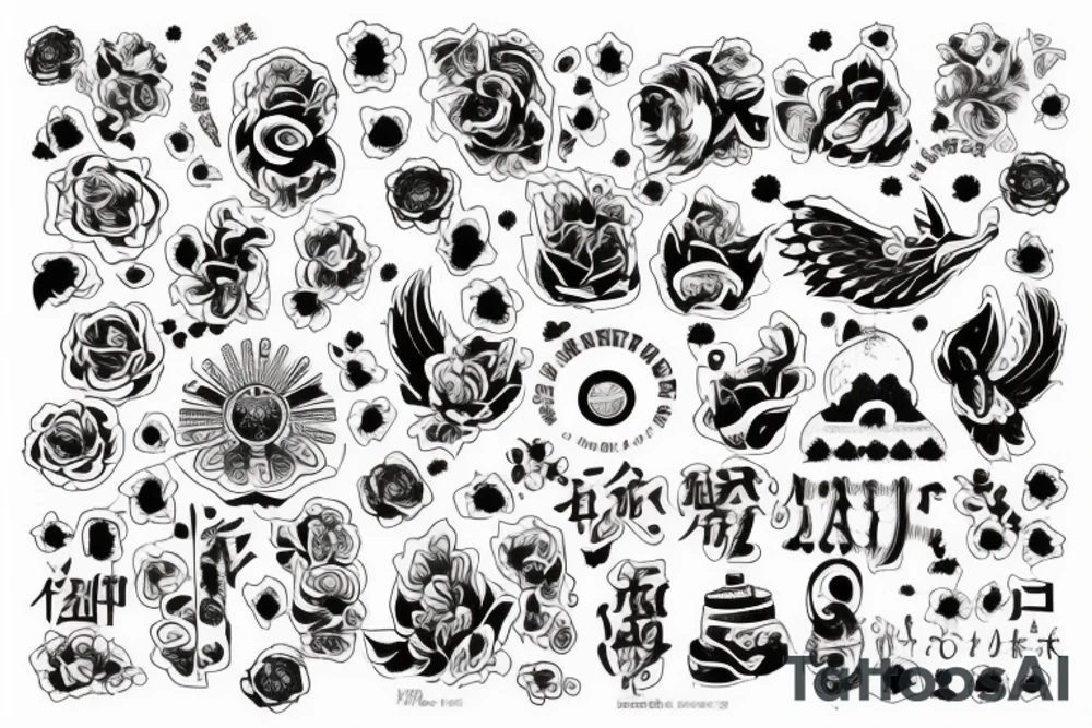 ветви обстракция tattoo idea