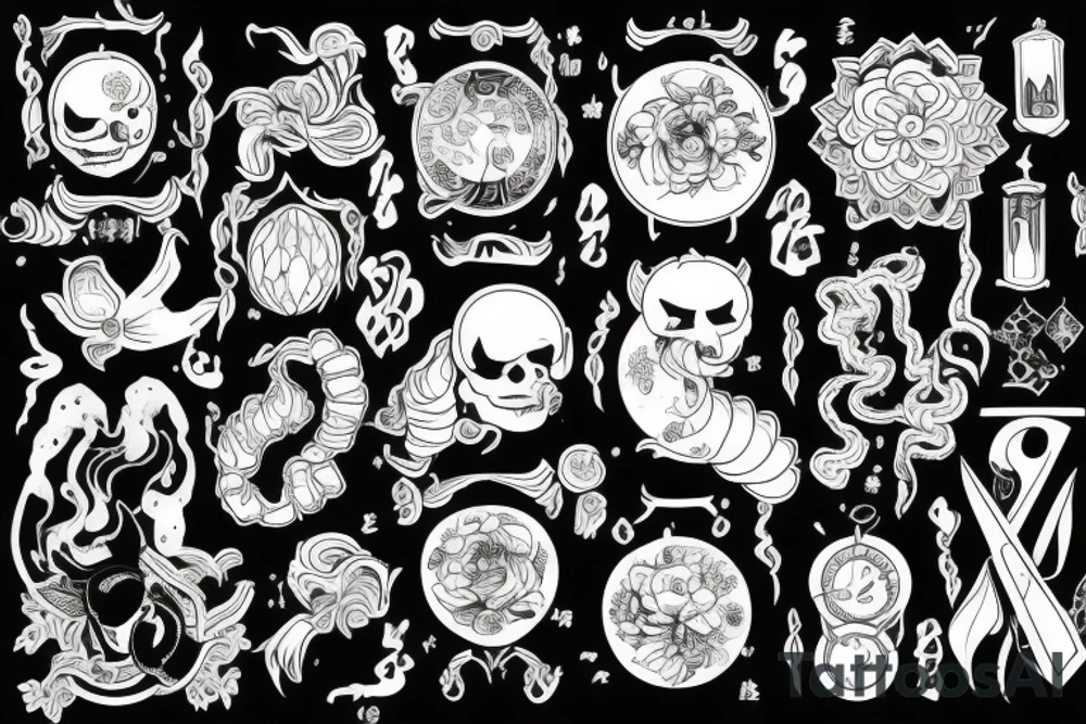 ветви обстракция tattoo idea