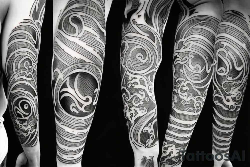 sharp lines in hell eclipse tattoo idea