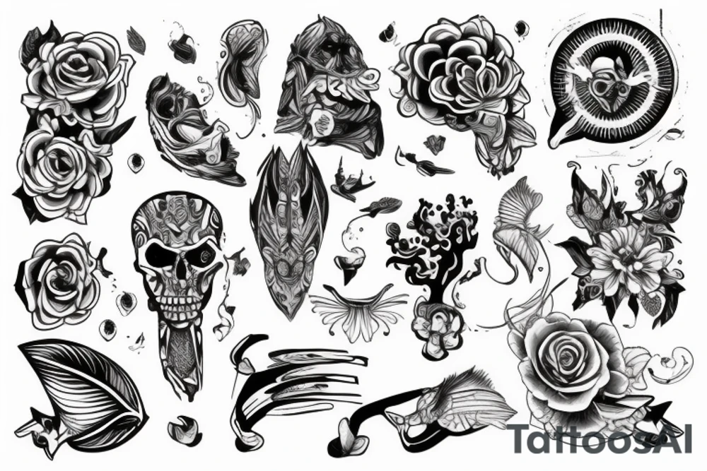 Галактика tattoo idea