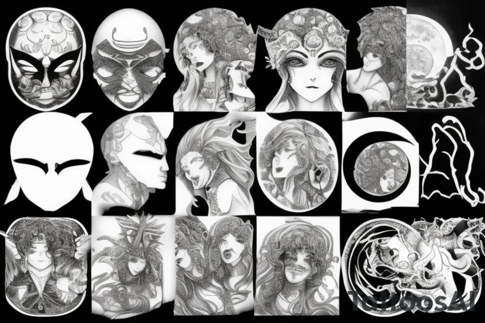 eclipse tattoo idea
