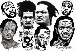 Fredo Santana tattoo idea