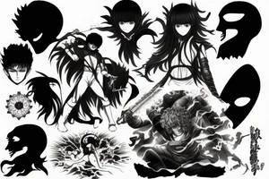 eclipse berserk manga like tattoo idea