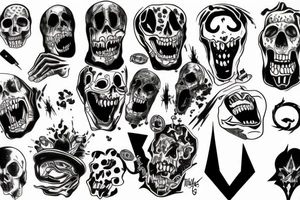 Scream the suicide boy tattoo idea
