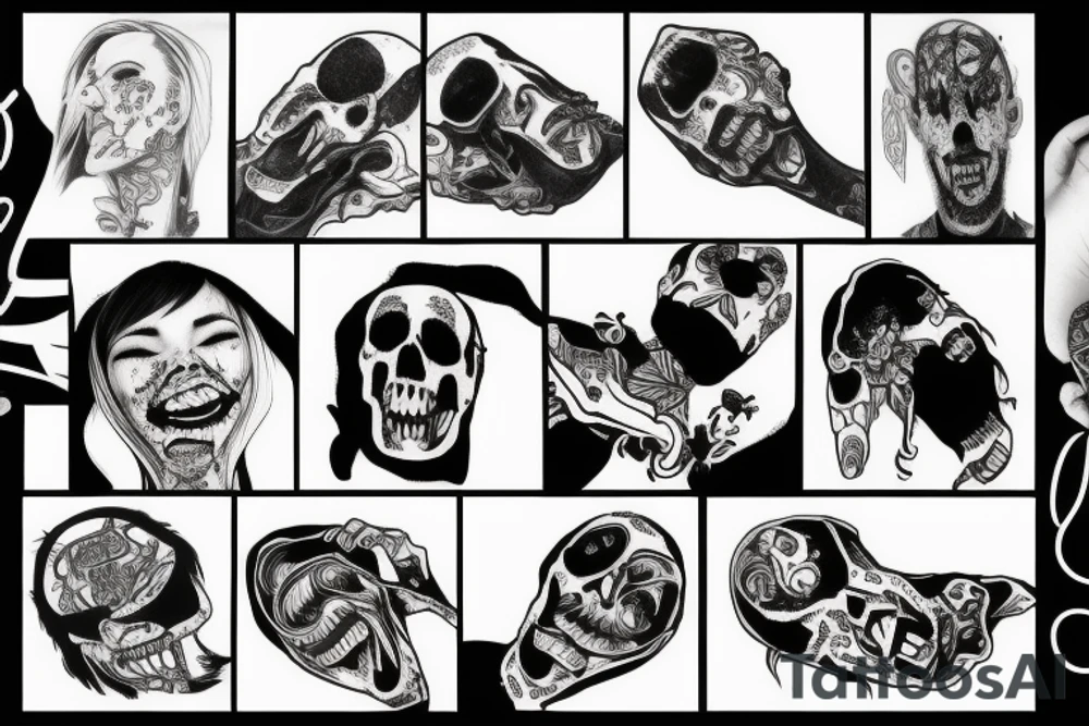Scream the suicide boy tattoo idea