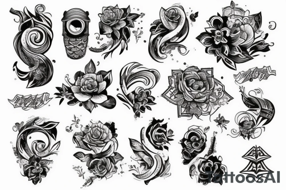 Скелет в худи,вокруг шеи змея tattoo idea