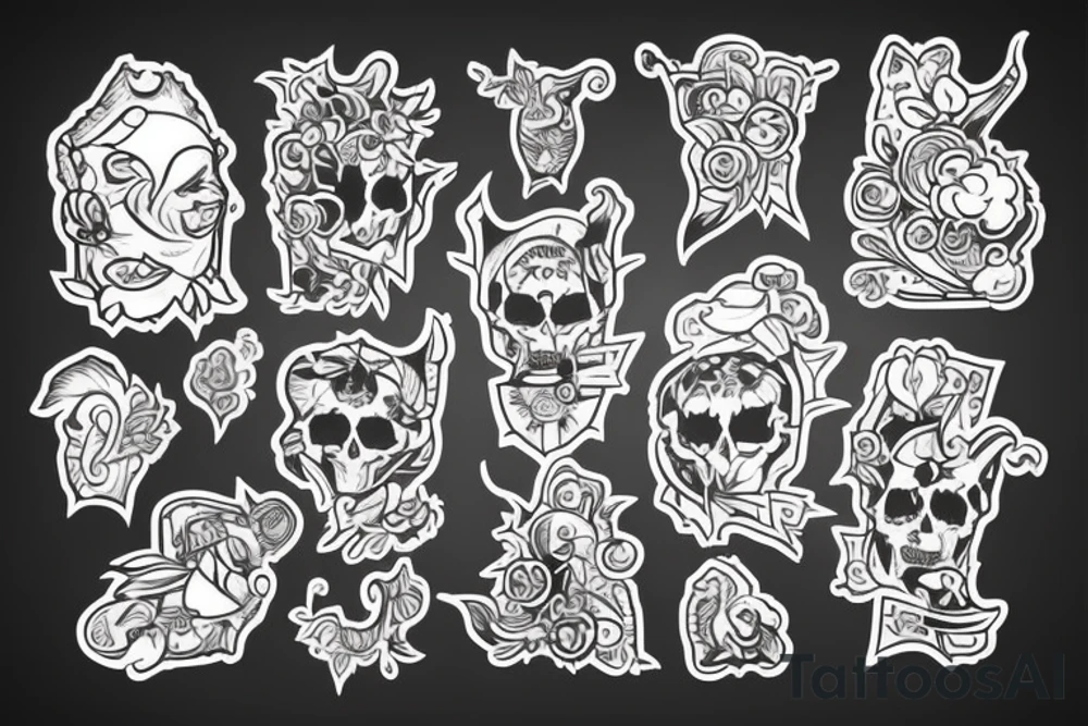 Музыка всех стилей в душе tattoo idea