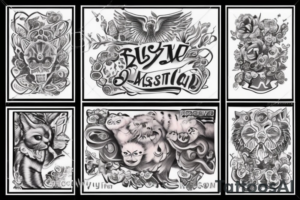 Музыка всех стилей в душе tattoo idea