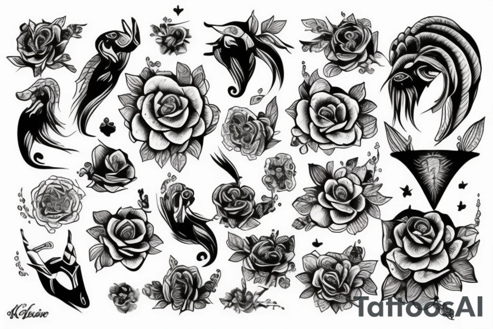 Кот в скофандое tattoo idea