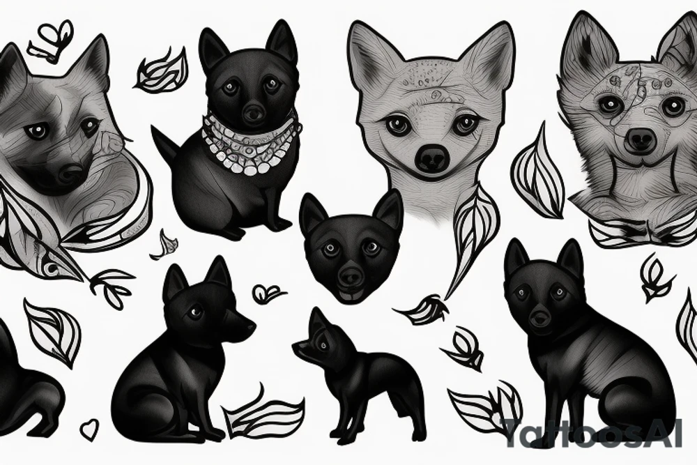 schipperke tattoo idea
