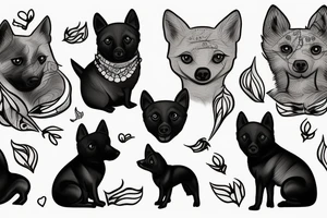 schipperke tattoo idea