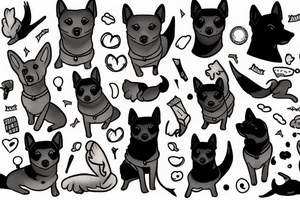 schipperke tattoo idea