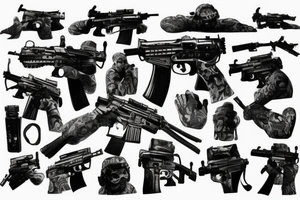 Call of Duty tattoo idea