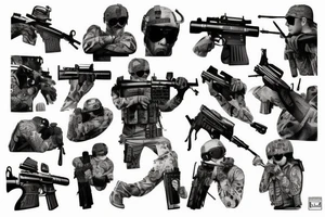 Call of Duty tattoo idea