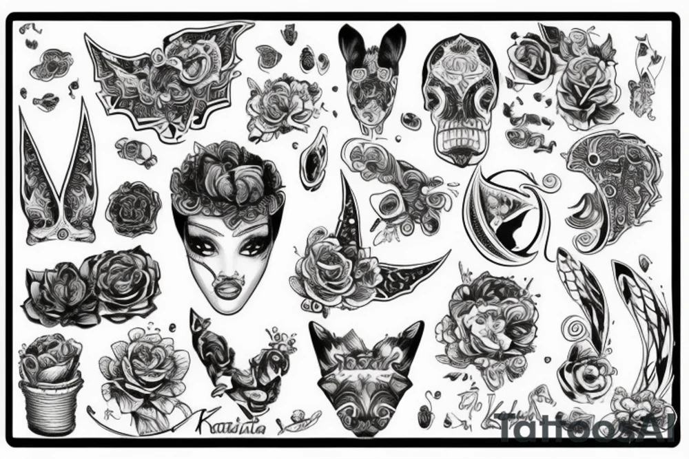 Корабль с культуристами tattoo idea