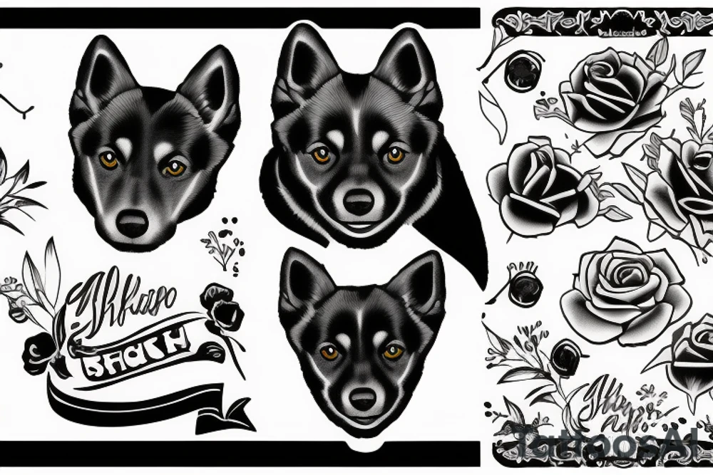 schipperke tattoo idea