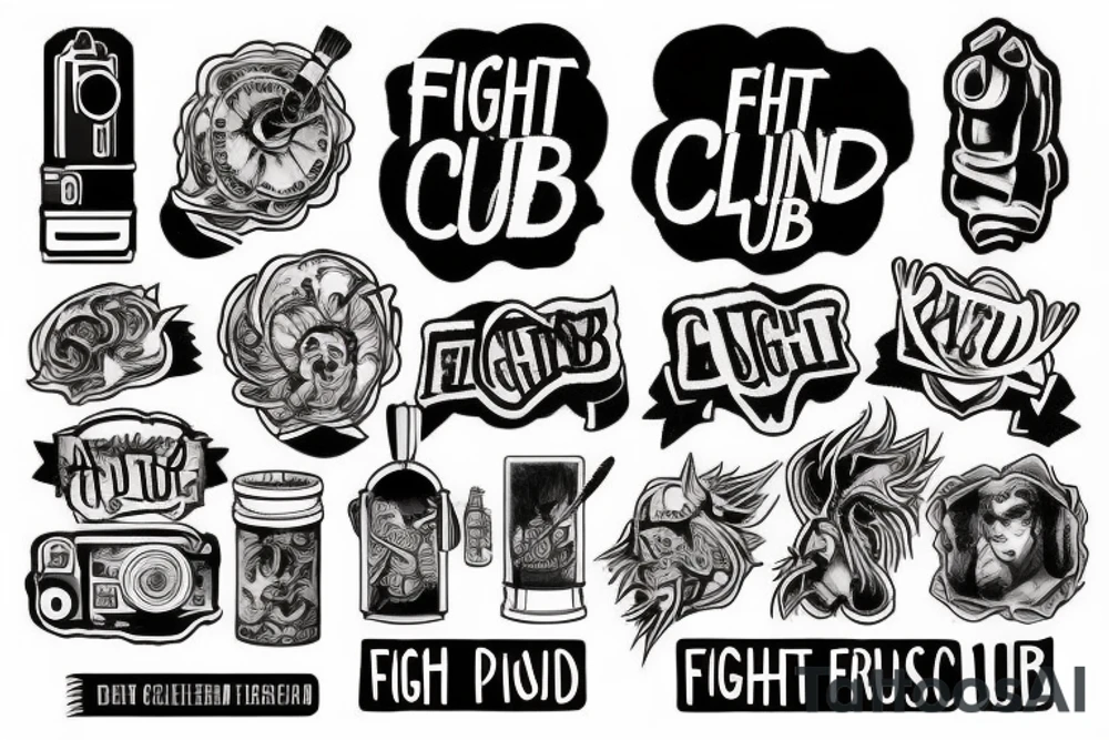 fight club tattoo idea