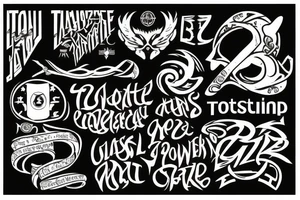Totalitarian style tattoo idea