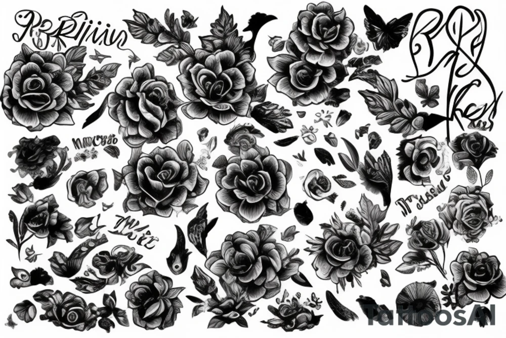 Черный кот в маске tattoo idea
