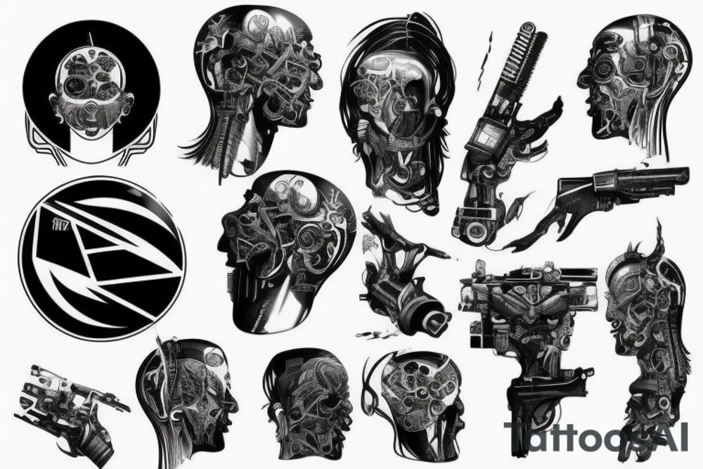 Cyberpunk 2077 tattoo idea