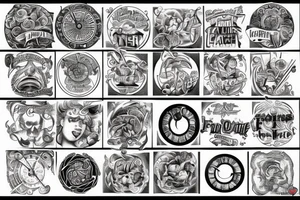 wheel of Fortune tattoo idea