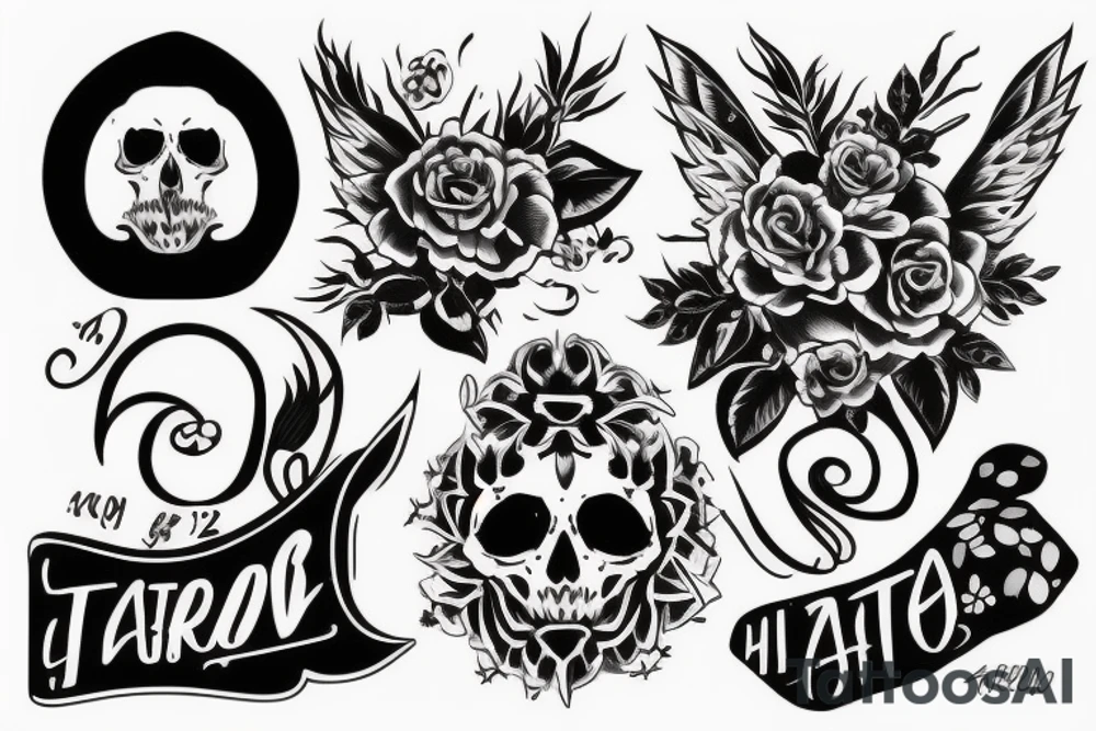 Надпись дата 02.05.2022 tattoo idea