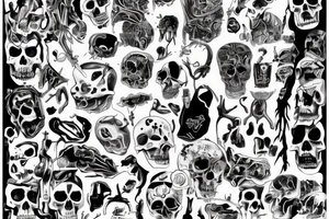 dead inside 1000-7 tattoo idea