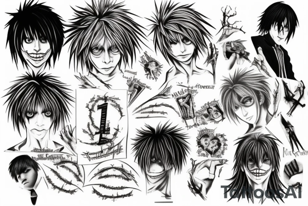 Death note tattoo idea