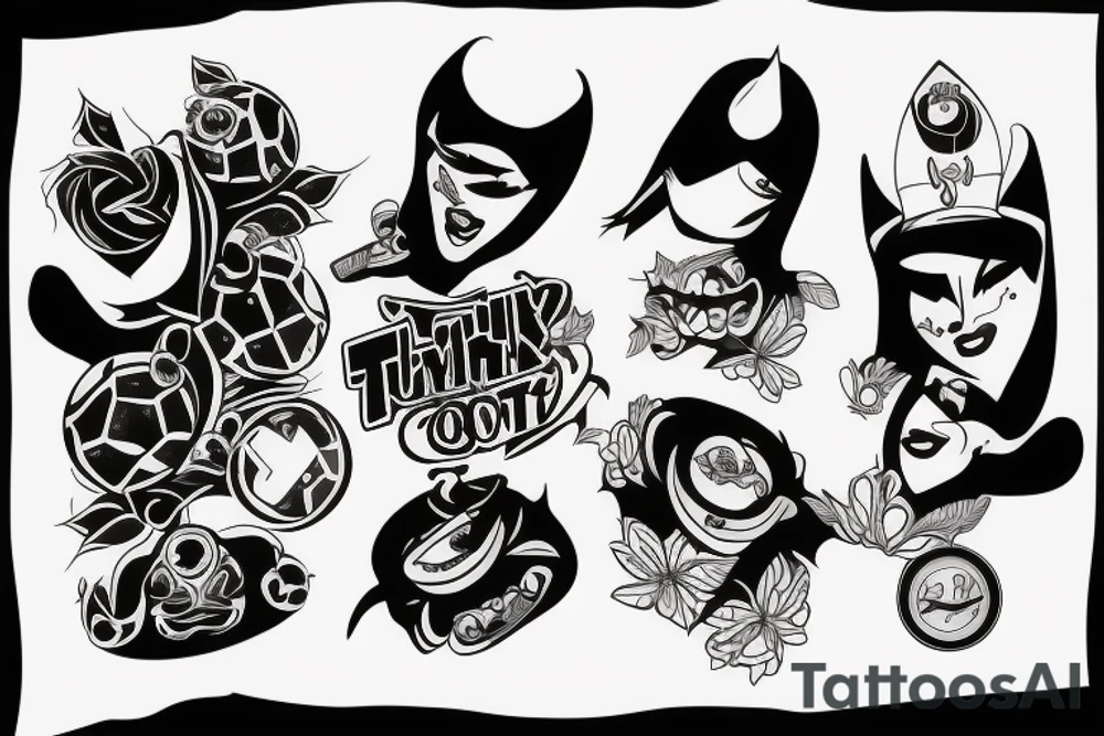 Tonka Twizzy the qo tattoo idea