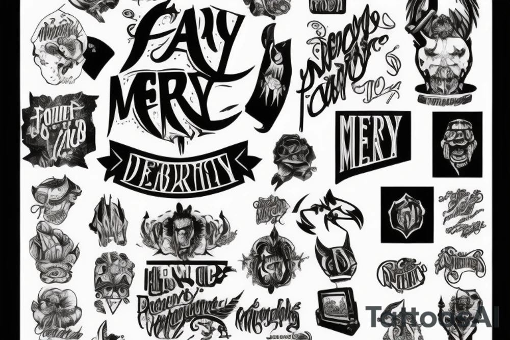 No mercy tattoo idea