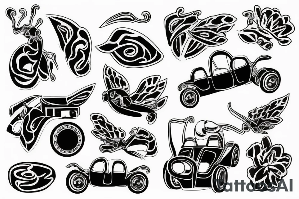 Tonka Twizzy the qo tattoo idea