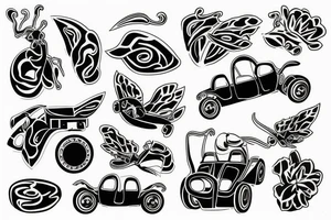 Tonka Twizzy the qo tattoo idea