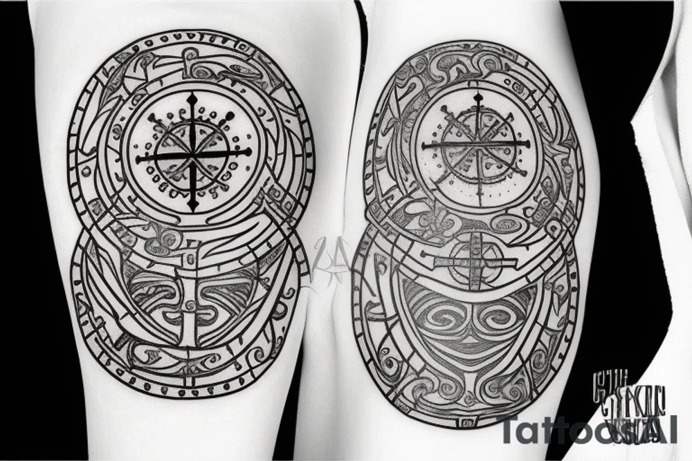 vegvisir tattoo idea
