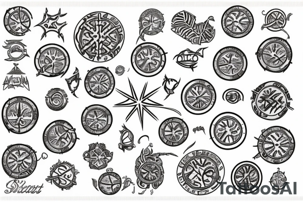 vegvisir tattoo idea