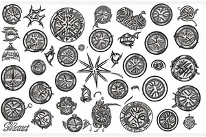 vegvisir tattoo idea