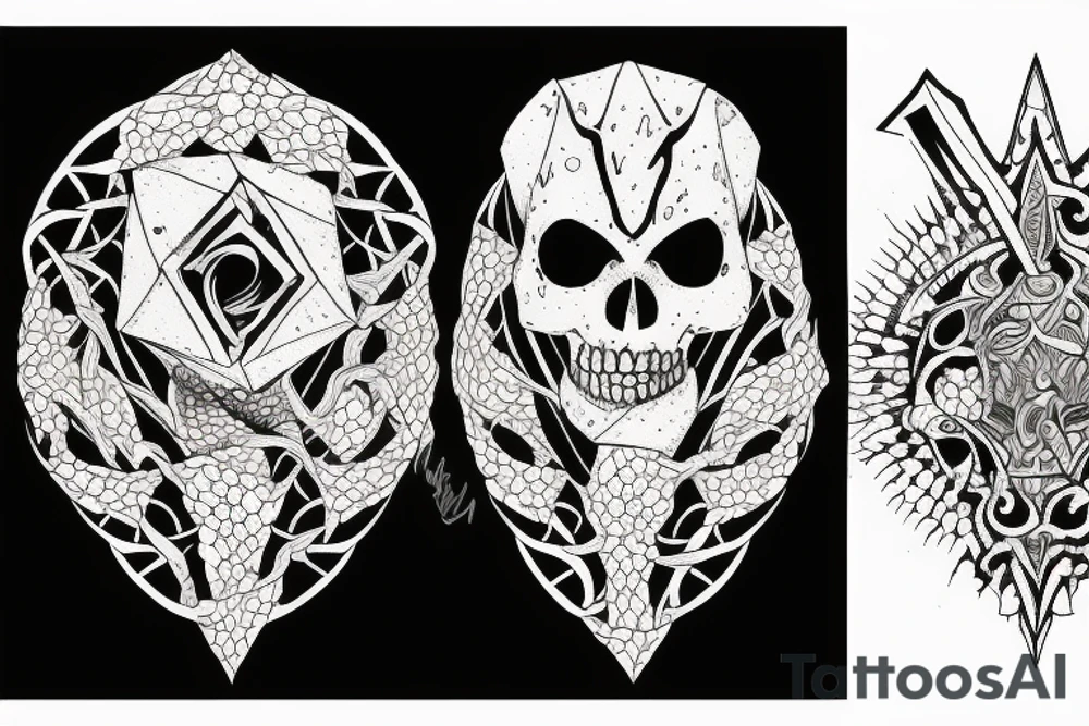 Sator arepo cube tattoo idea
