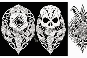 Sator arepo cube tattoo idea