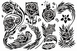 Paired tattoo with my boyfriend tattoo idea