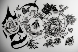 Paired tattoo with my boyfriend tattoo idea