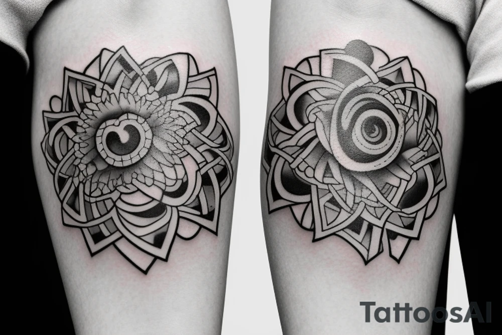 Paired tattoo with my boyfriend tattoo idea