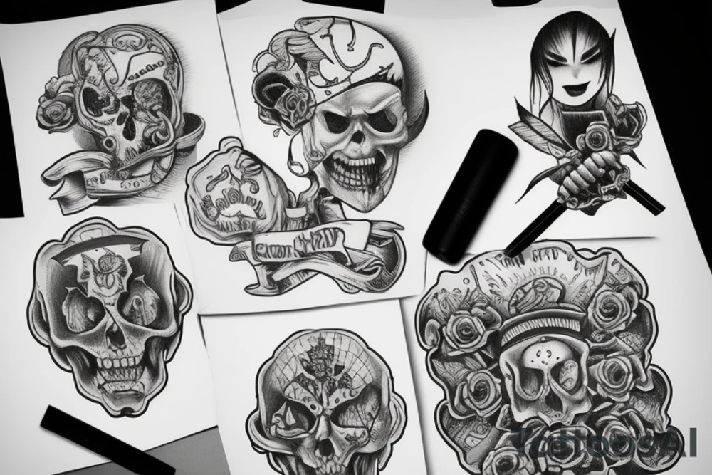 drain gang tattoo idea