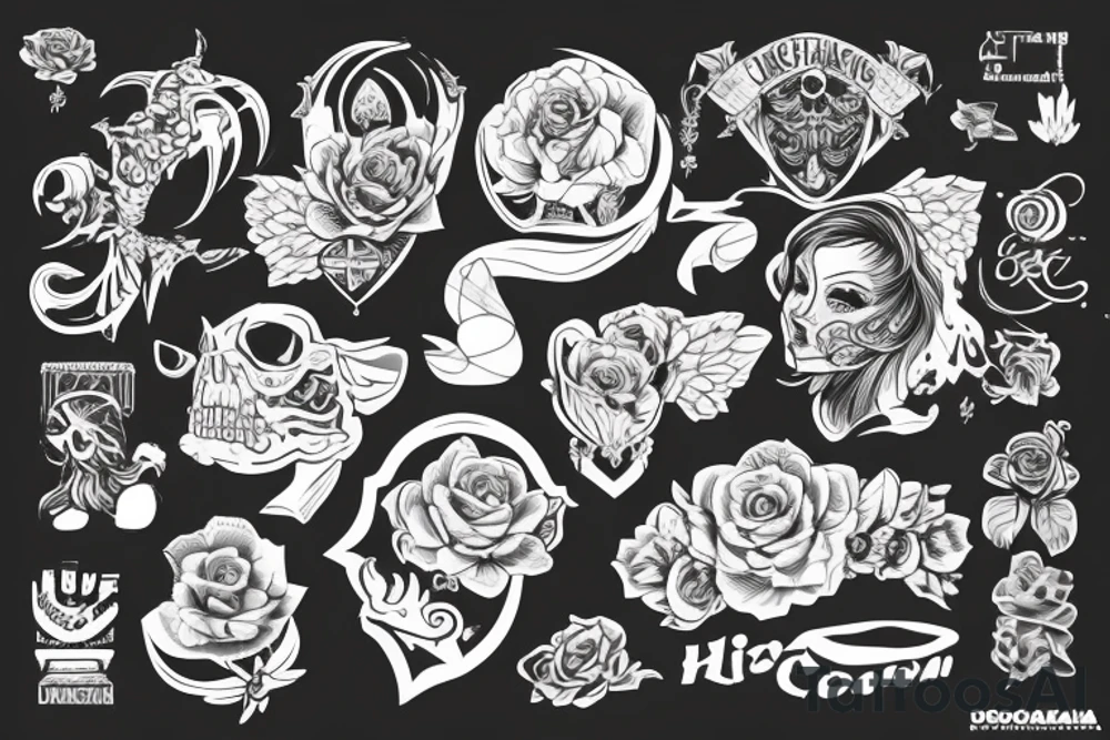 Собака с оскалом и кровью на зубах tattoo idea