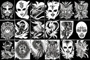 fallen Angel tattoo idea